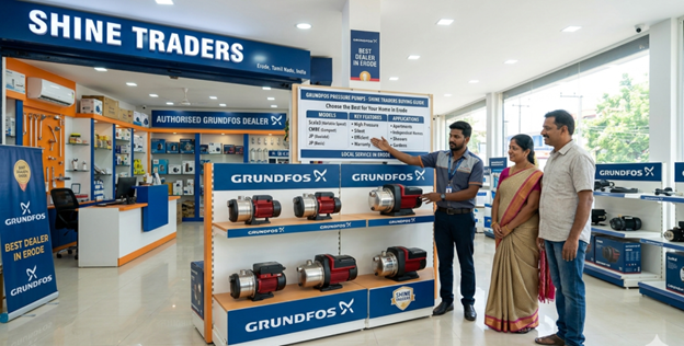 Best Grundfos Pressure Pump Dealer in Erode
